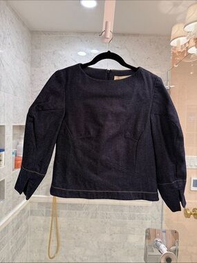 Tish Cox denim top XS